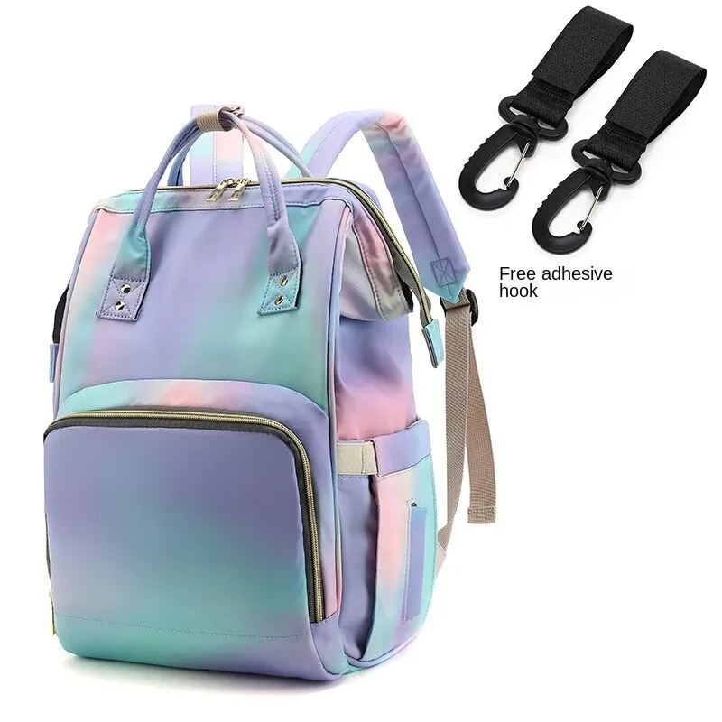 Diaper Bags Mommy Bag Fashion Multi-Functional Large Capacity Handbag Travel Backpack