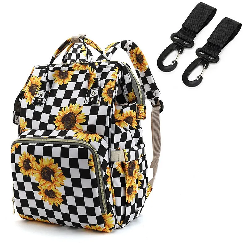 Diaper Bags Mommy Bag Fashion Multi-Functional Large Capacity Handbag Travel Backpack