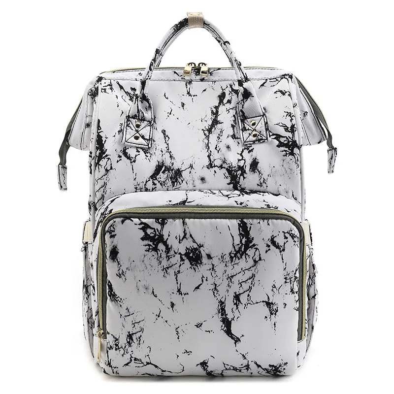 Diaper Bags Mommy Bag Fashion Multi-Functional Large Capacity Handbag Travel Backpack