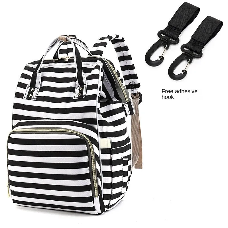 Diaper Bags Mommy Bag Fashion Multi-Functional Large Capacity Handbag Travel Backpack
