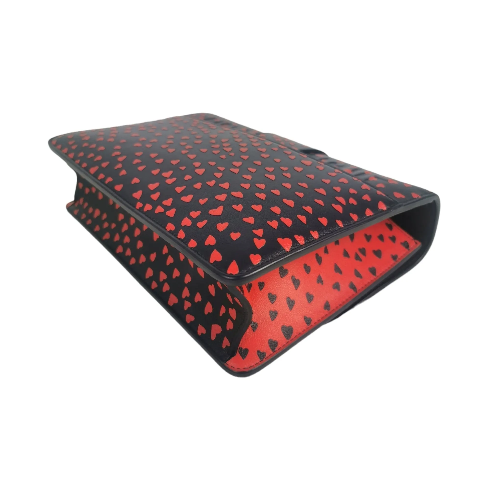 Dior 30 Montaigne I love Paris Red Hearts Leather