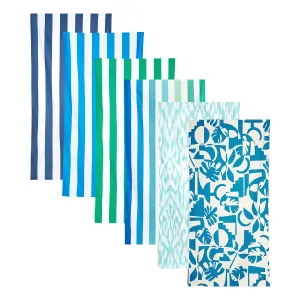 Dock & Bay Quick Dry Towels - Lazy Lake (Set of 6)