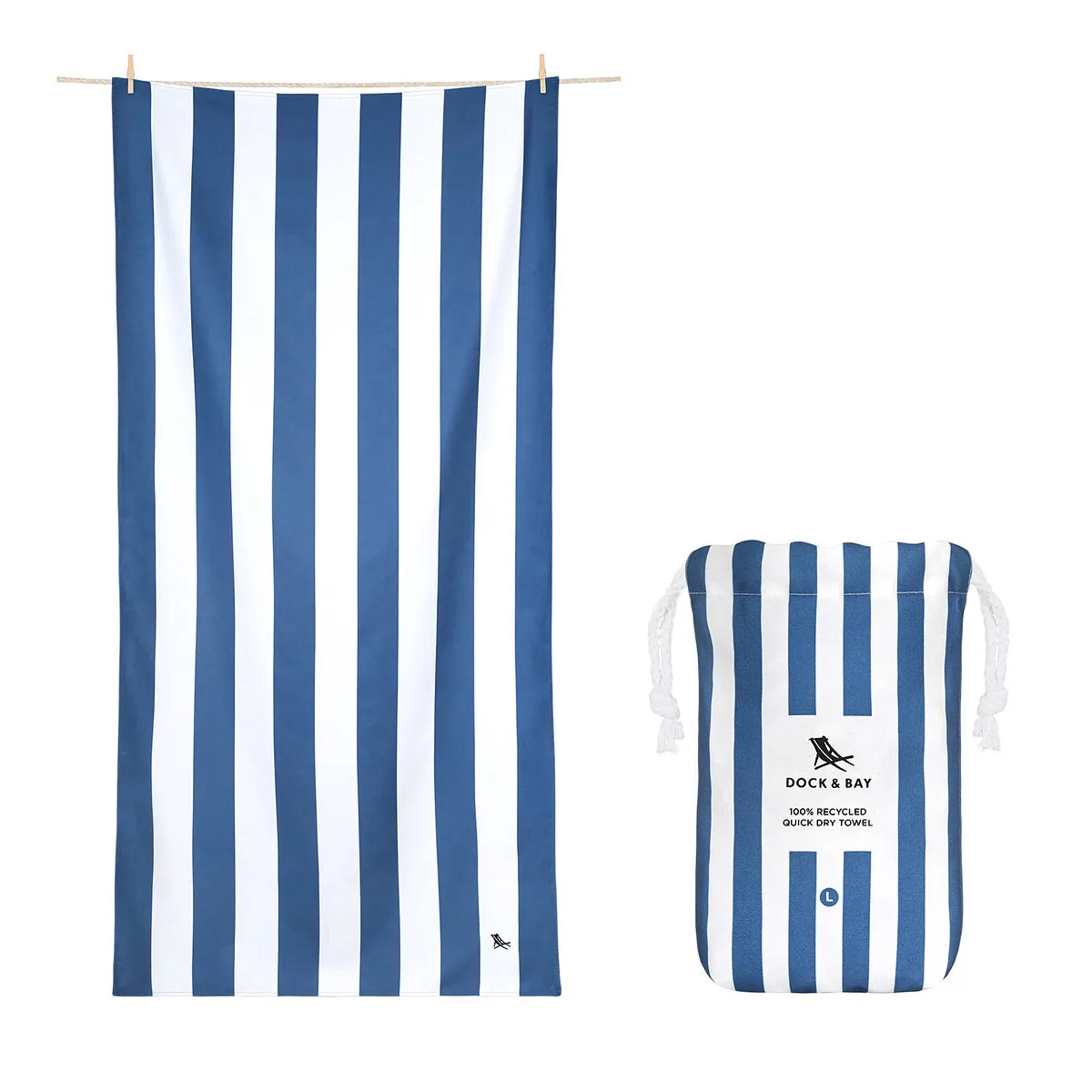 Dock & Bay Quick Dry Towels - Lazy Lake (Set of 6)