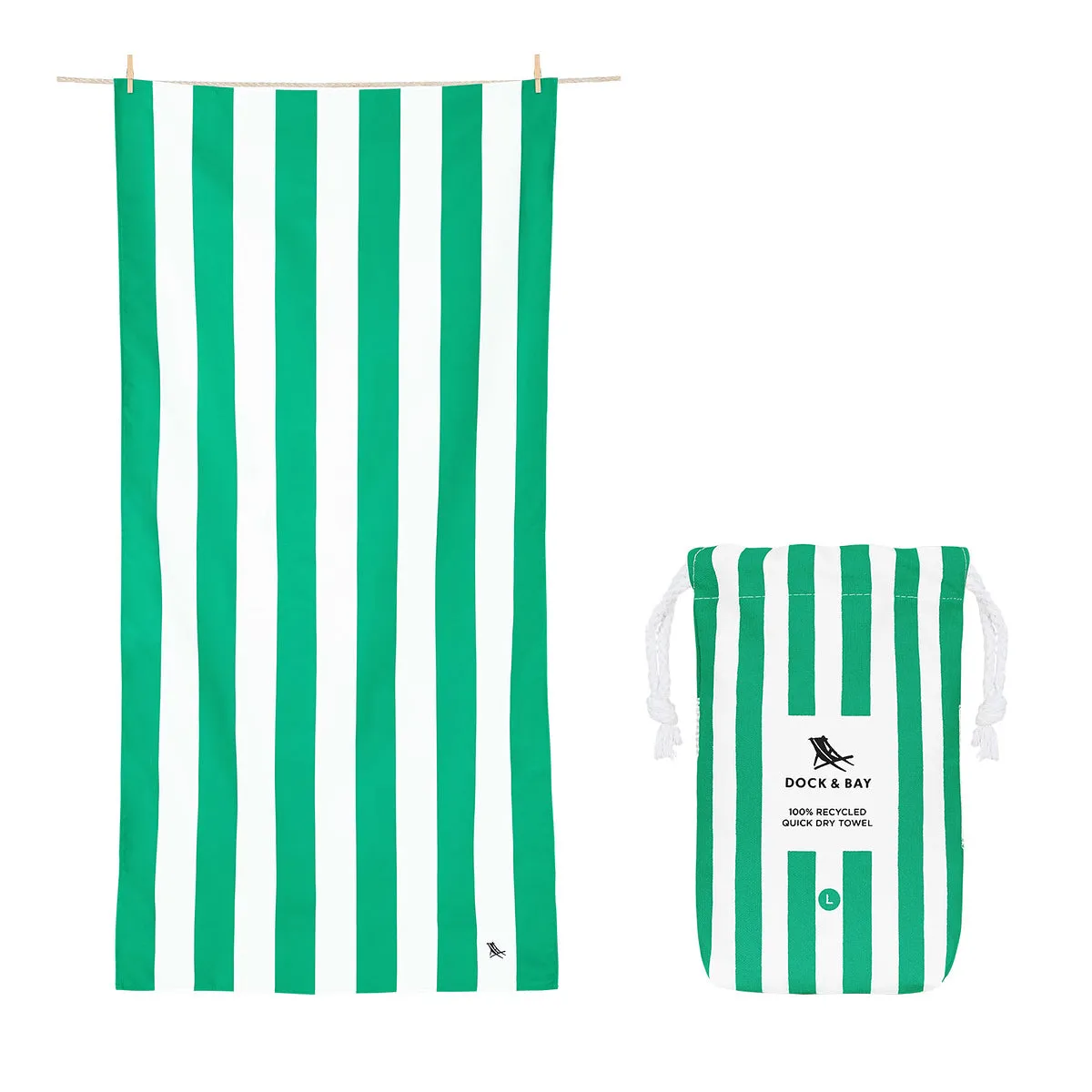 Dock & Bay Quick Dry Towels - Lazy Lake (Set of 6)