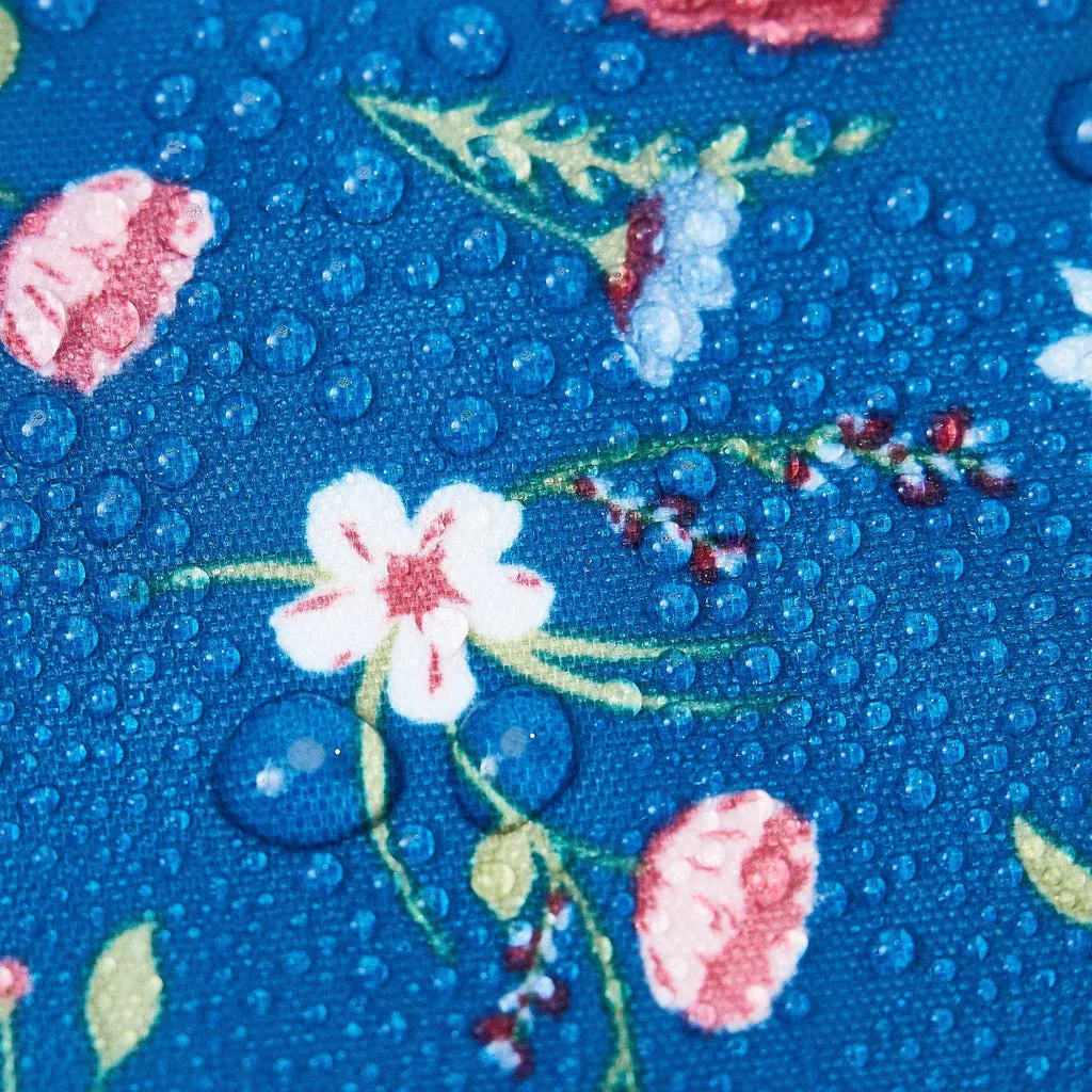 Eco Chic Navy Floral Insulated Shopping Bag