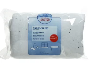 Felt Snow White Carpet with Glitter