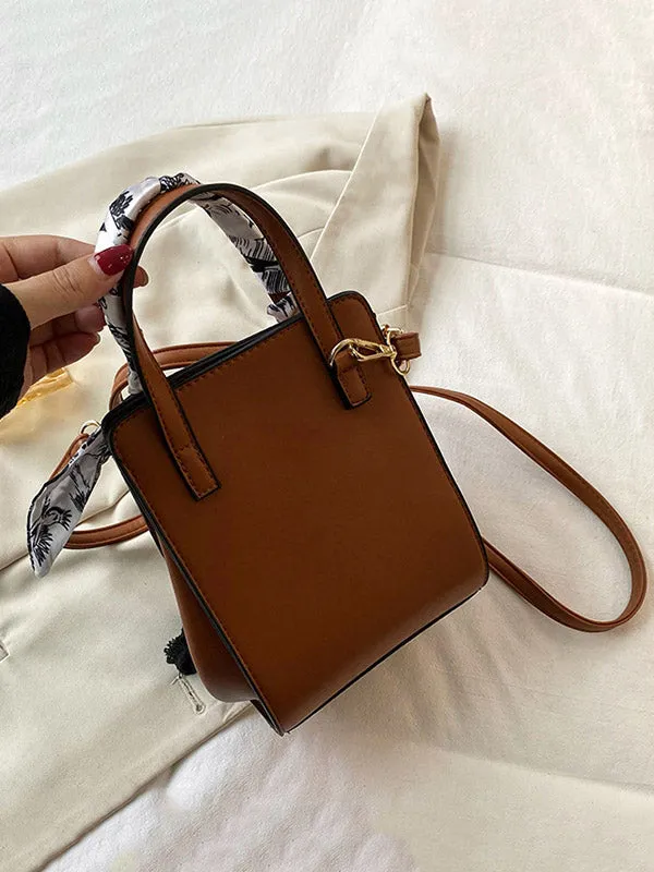 Figure Printed Split-Joint Bags Crossbody Bags Handbags