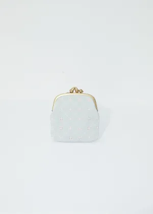Flower Beads Cuddle Purse