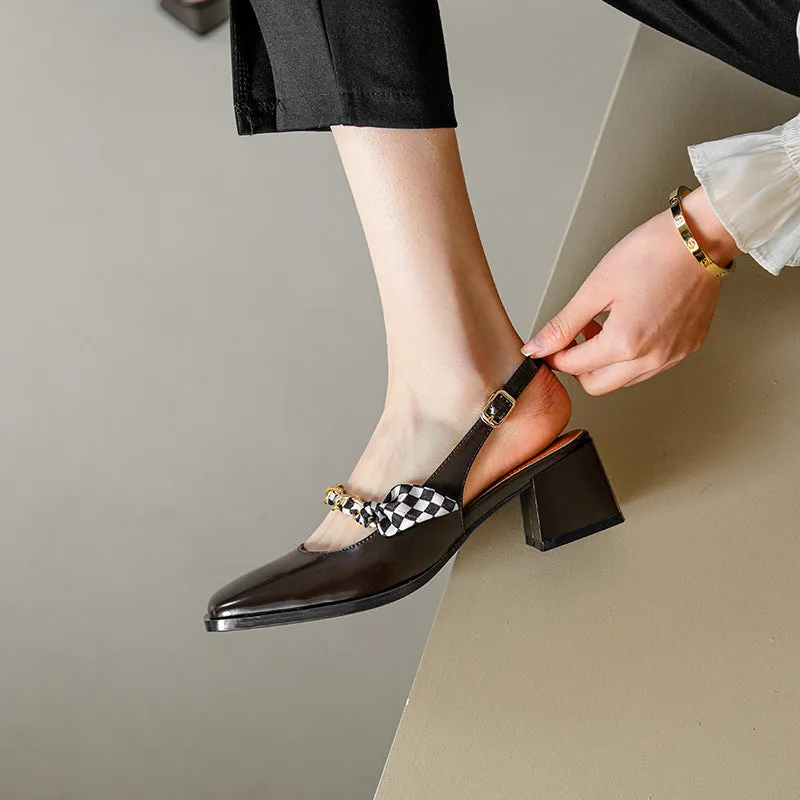 French Marie Jeanne White Platform Fashion Sandals
