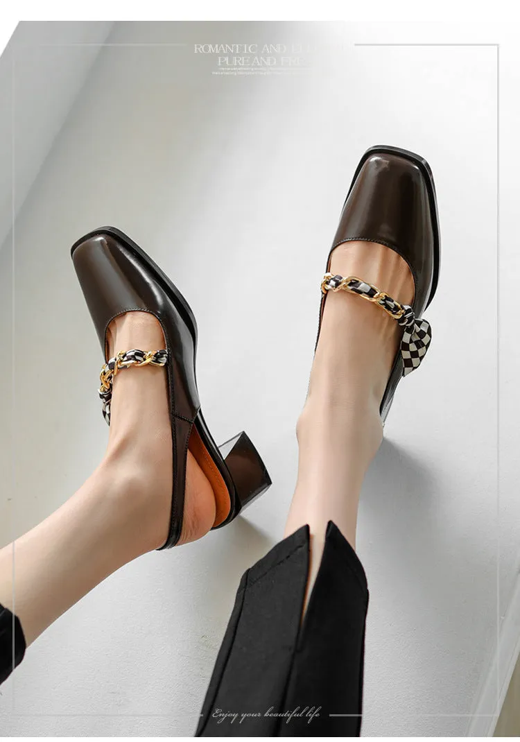 French Marie Jeanne White Platform Fashion Sandals