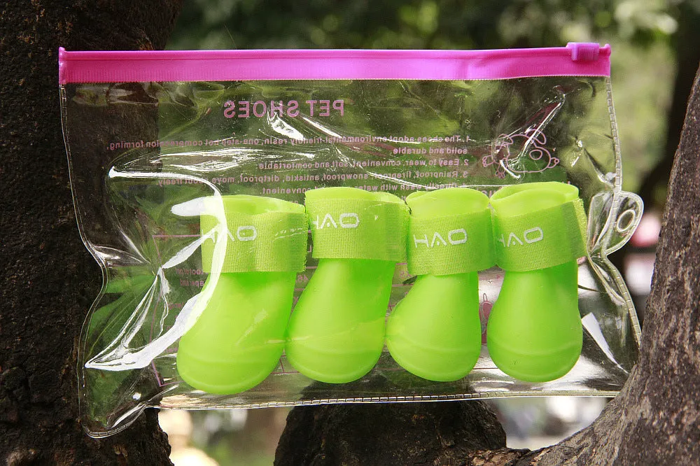Fun and Protective Waterproof Rain Boots for Dogs