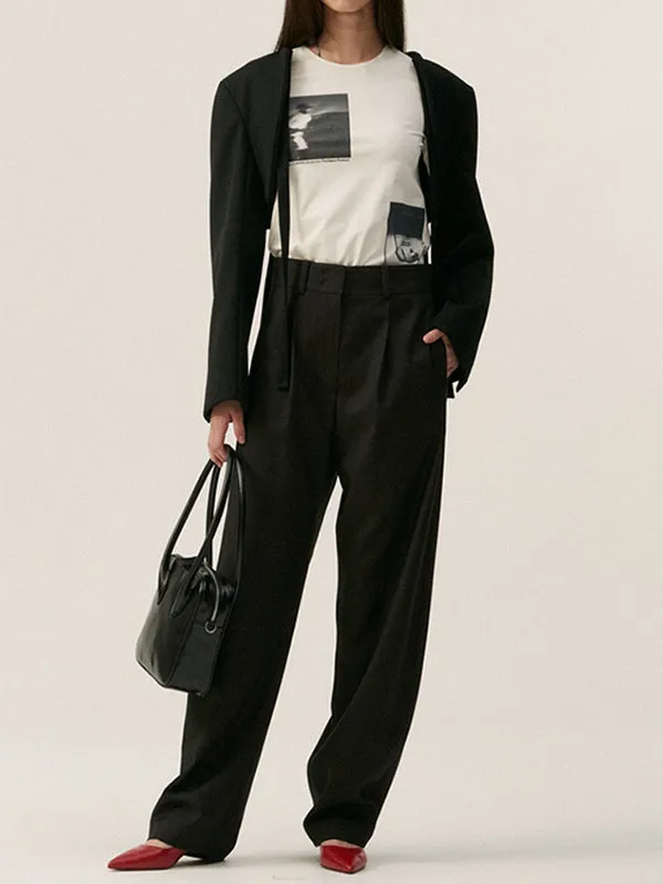Geometric Split-Joint Handbags Shoulder Bags