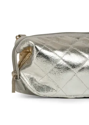 Gold & Silver Cosmetic Bag