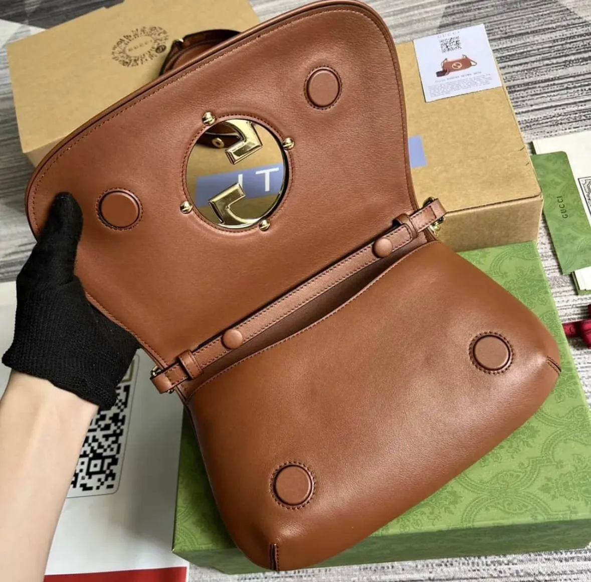 Gucci Blondie shoulder bag Light brown