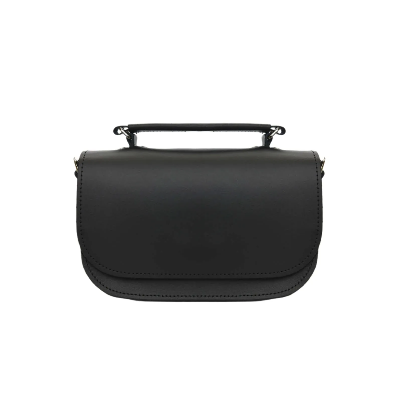Handmade Leather Bags - Black Aura Handbag