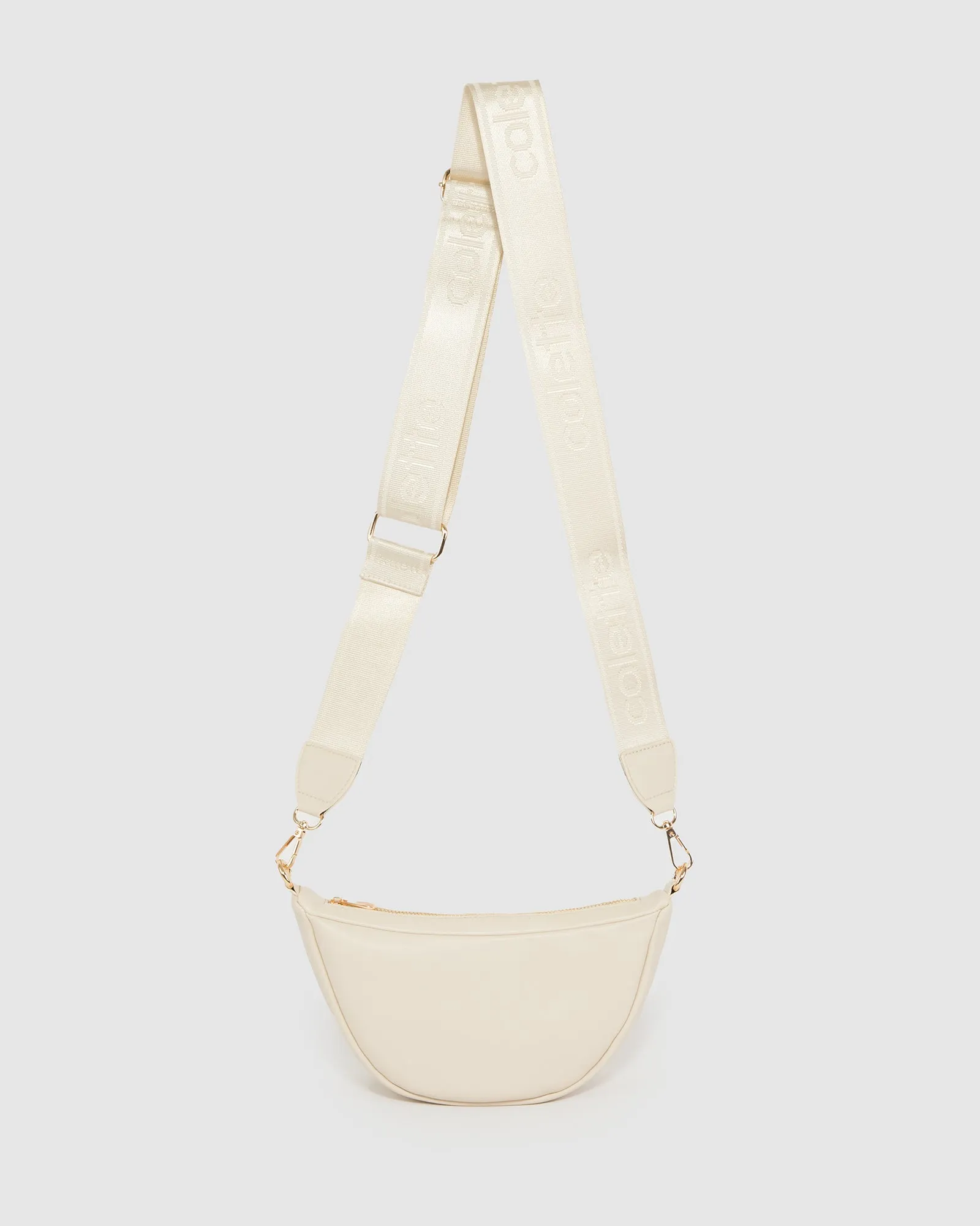 Ivory Ana Structured Sling Bag
