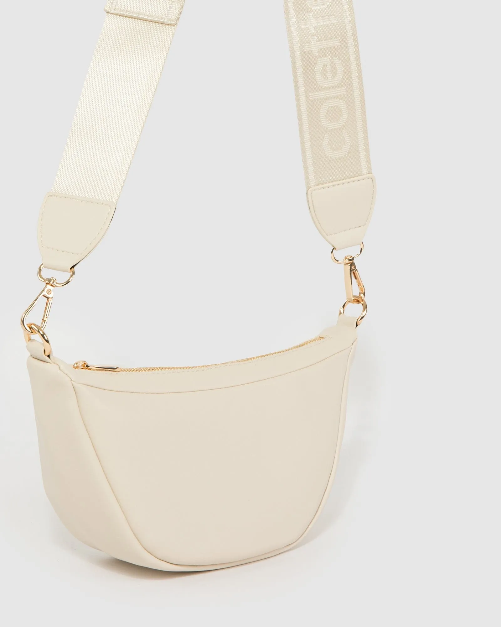Ivory Ana Structured Sling Bag
