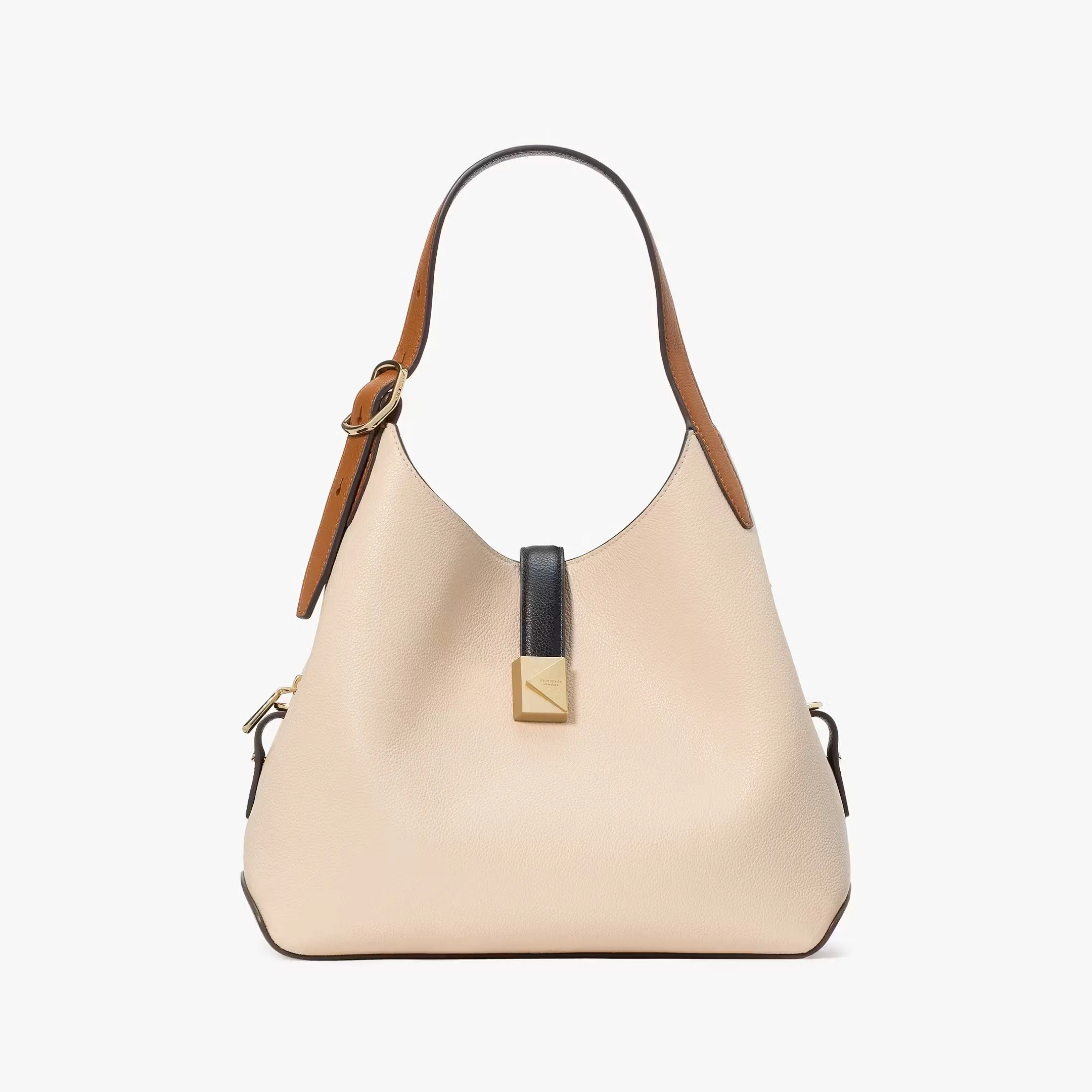 Kate Spade Deco Colorblocked Crossbody Tote in Milk Glass