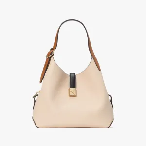 Kate Spade Deco Colorblocked Crossbody Tote in Milk Glass