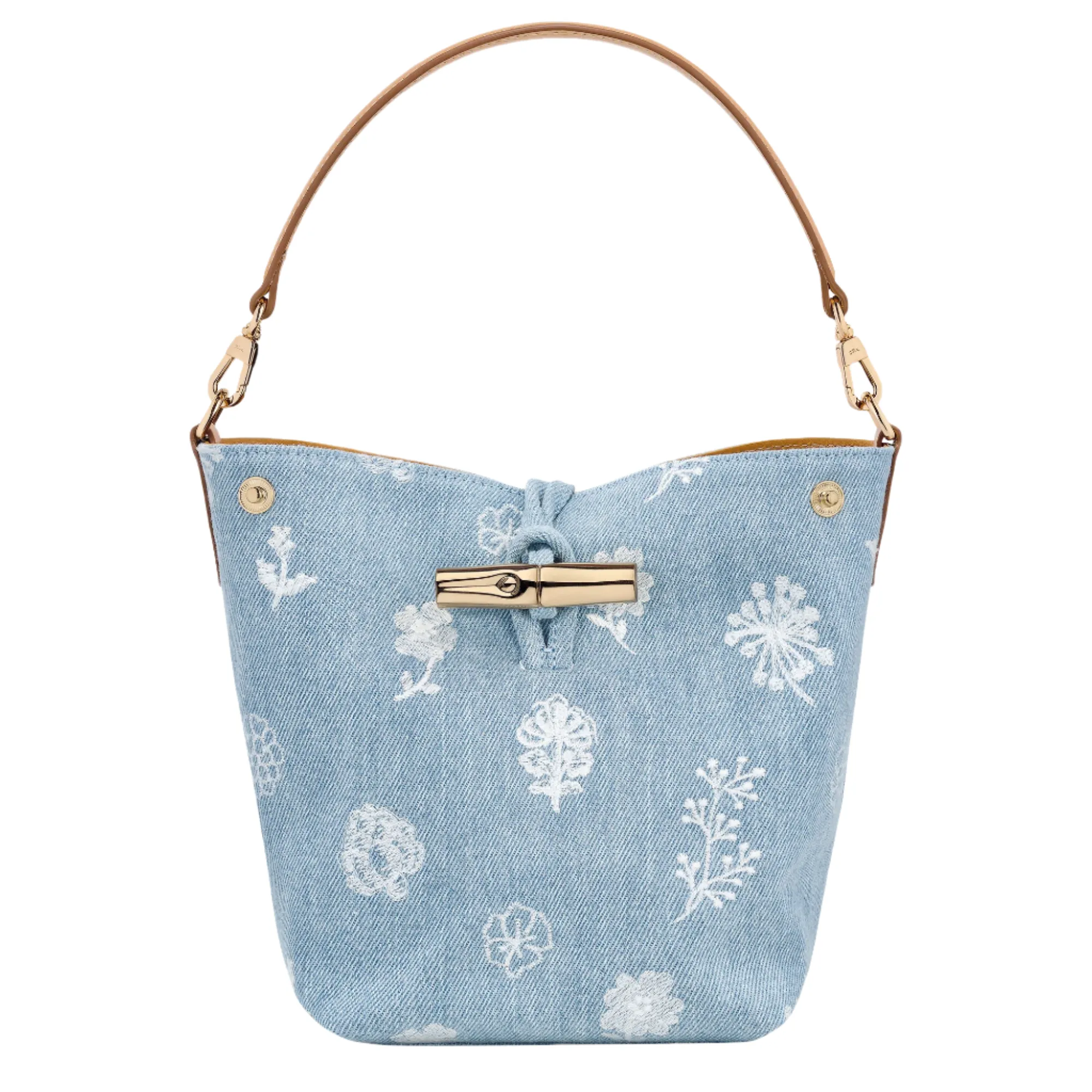 Le Roseau Denim Bucket bag XS - 10279HGL