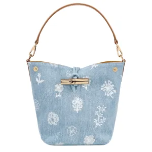 Le Roseau Denim Bucket bag XS - 10279HGL