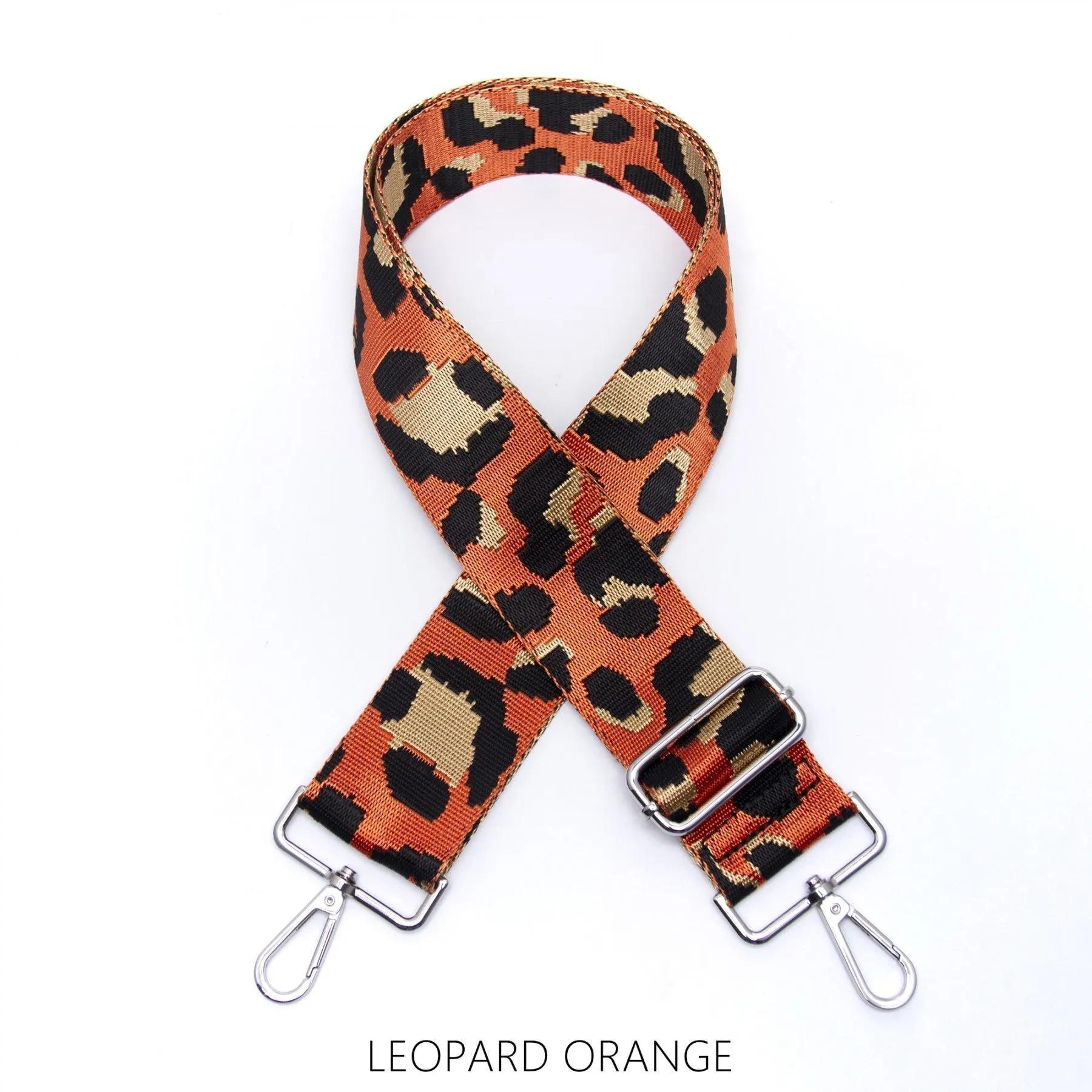 Leopard Wide Bag Strap