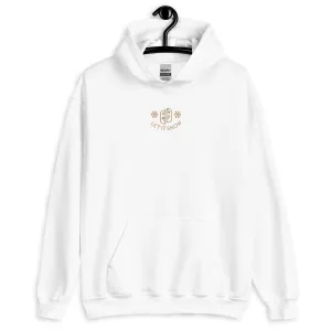 Let It Snow | Embroidered Unisex Hoodie | Cozy Christmas