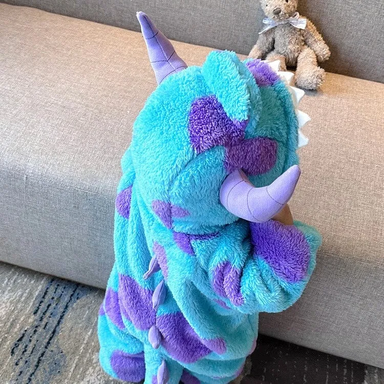 Little Monster Fleece Romper