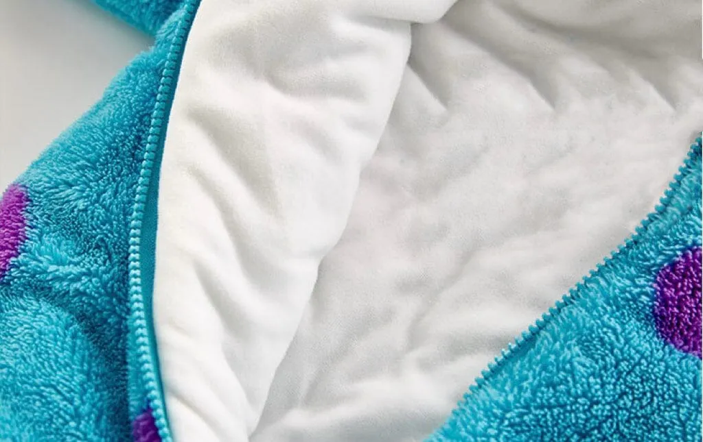 Little Monster Fleece Romper