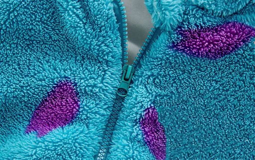 Little Monster Fleece Romper