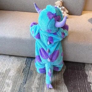 Little Monster Fleece Romper