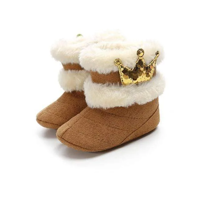 Little Princess Crown Boots