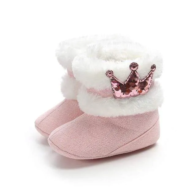 Little Princess Crown Boots