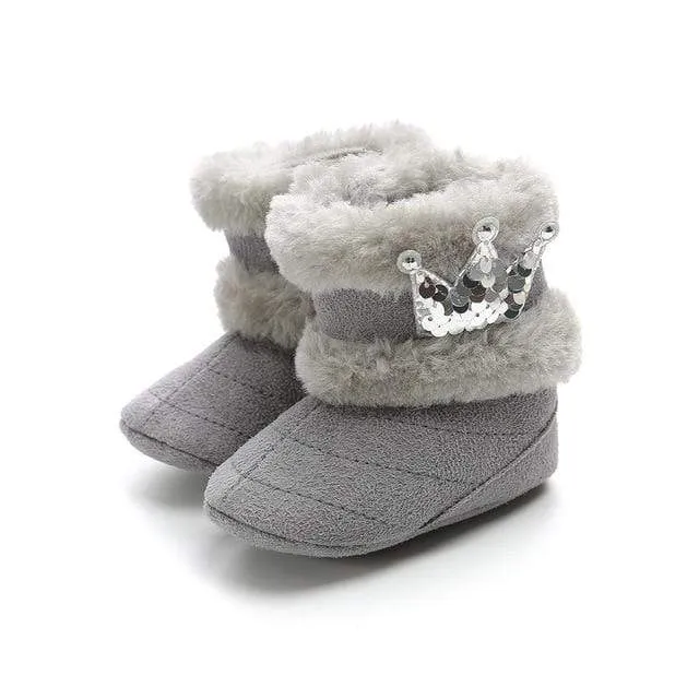Little Princess Crown Boots