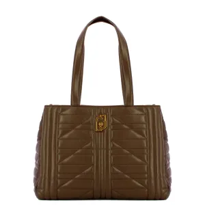 Liu Jo - Shopper Ecosostenibile matelassè Moro Light - AF3120E0426 - MORO/LIGHT