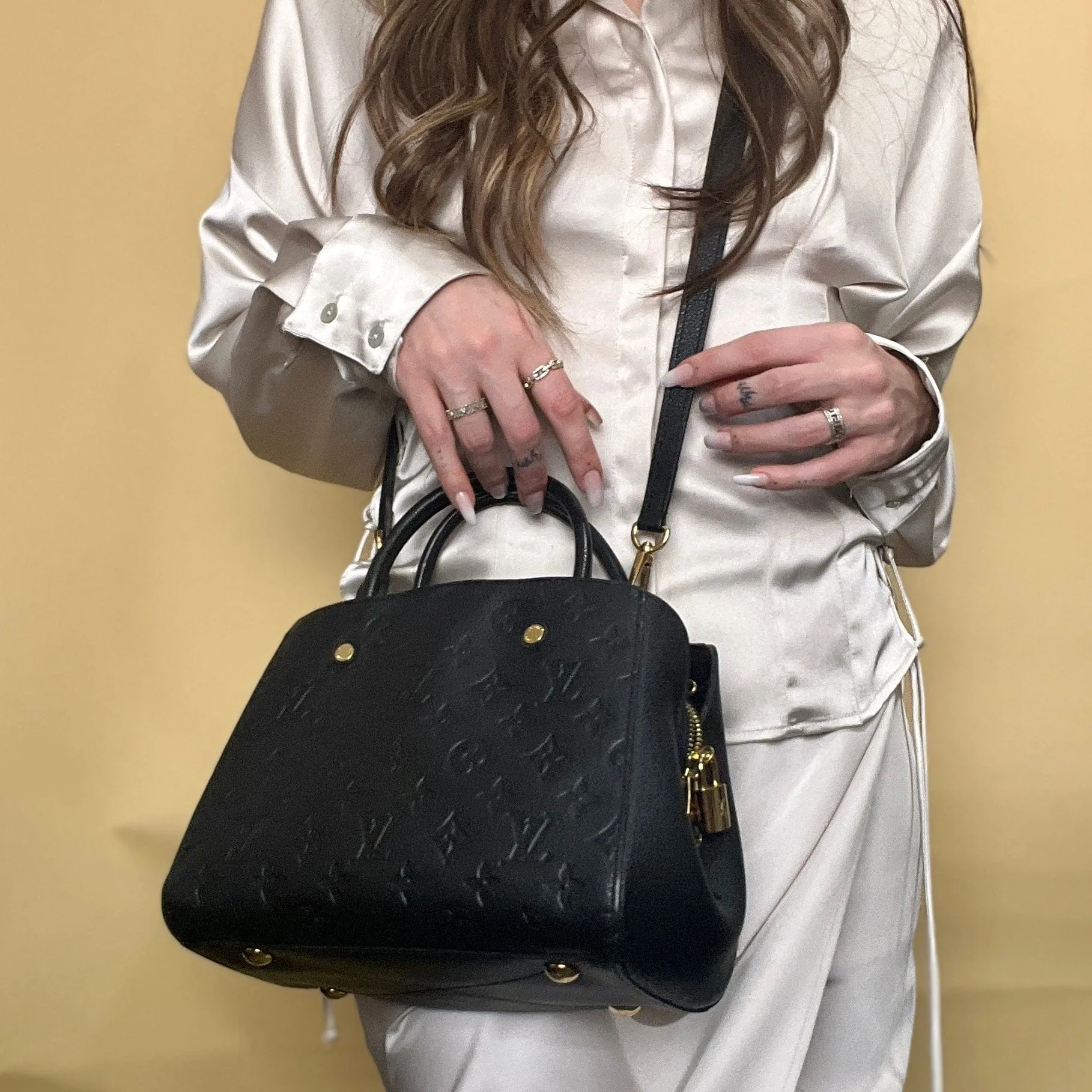 Louis Vuitton Monogram Empreinte Montaigne BB