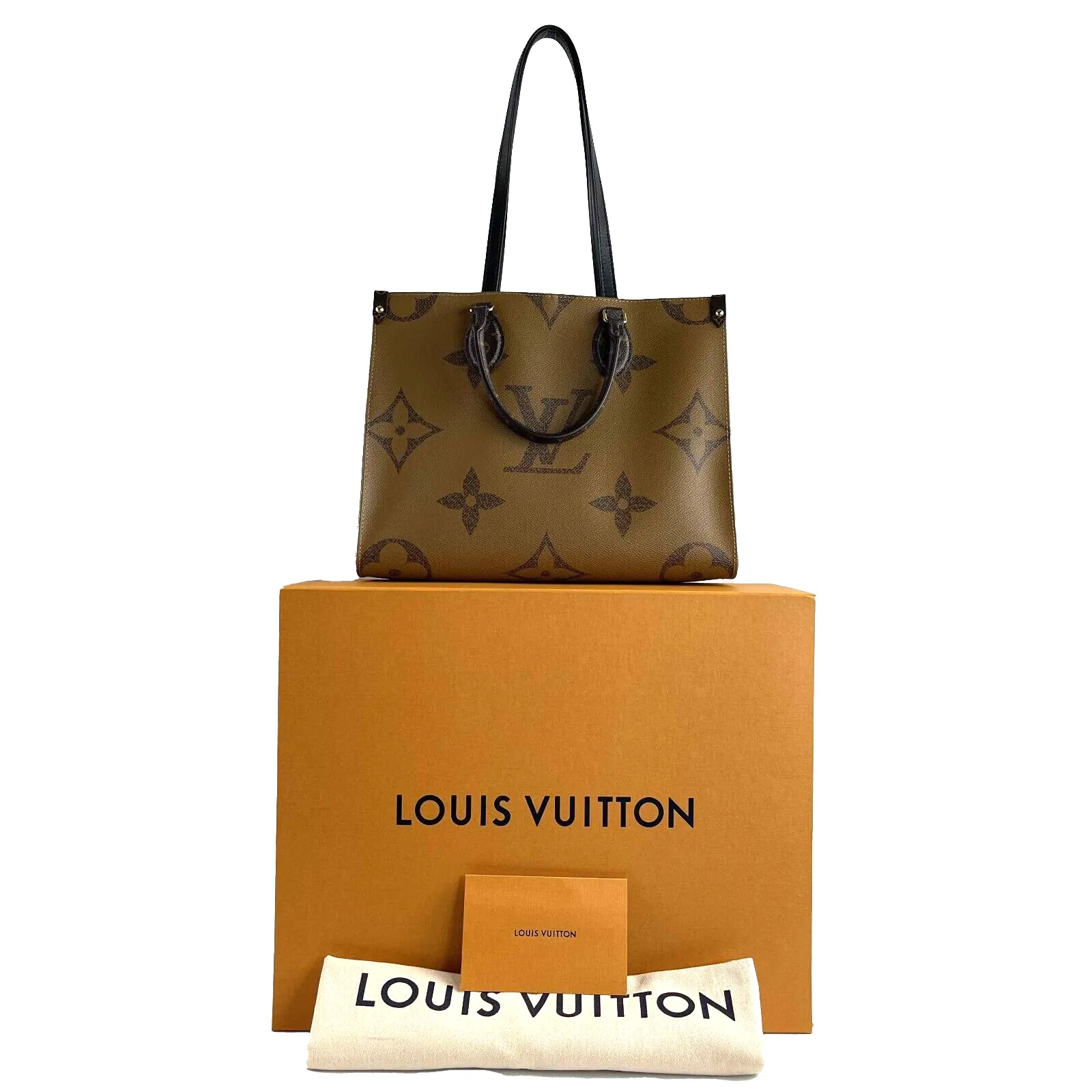 Louis Vuitton OnTheGo MM Monogram Reverse Canvas