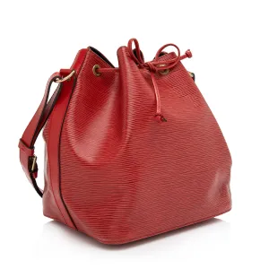 Louis Vuitton Vintage Epi Leather Petit Noe Shoulder Bag (SHF-e5Ys4C)