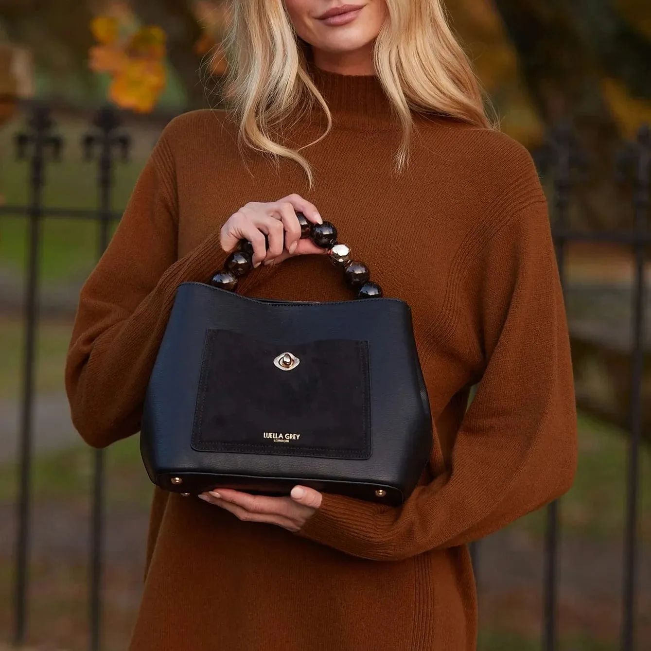Luella Grey Lucia Crossbody in Black