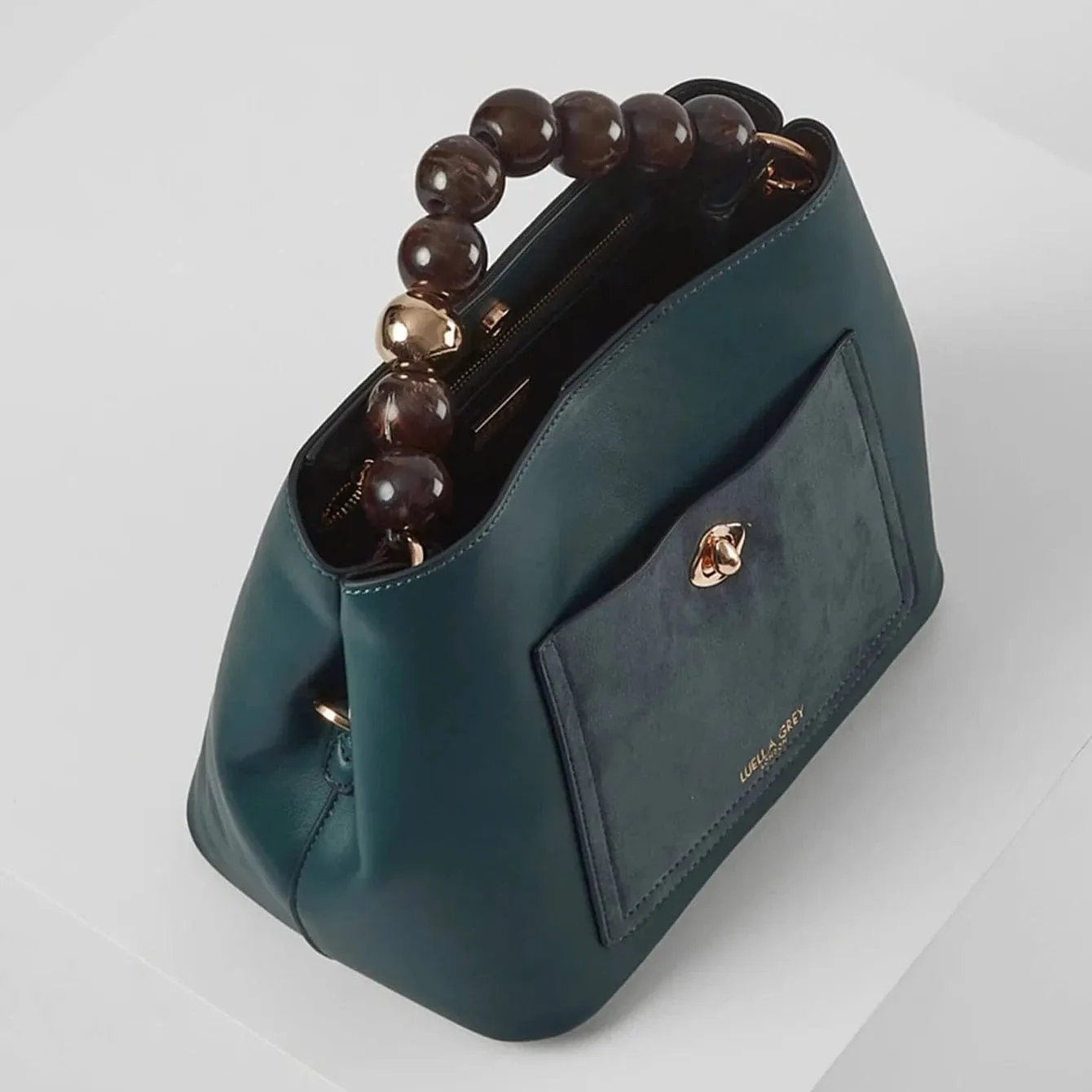 Luella Grey Lucia Crossbody in Petrol