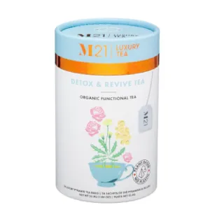 M21 Functional Wellness Luxury Tea | Detox & Revive