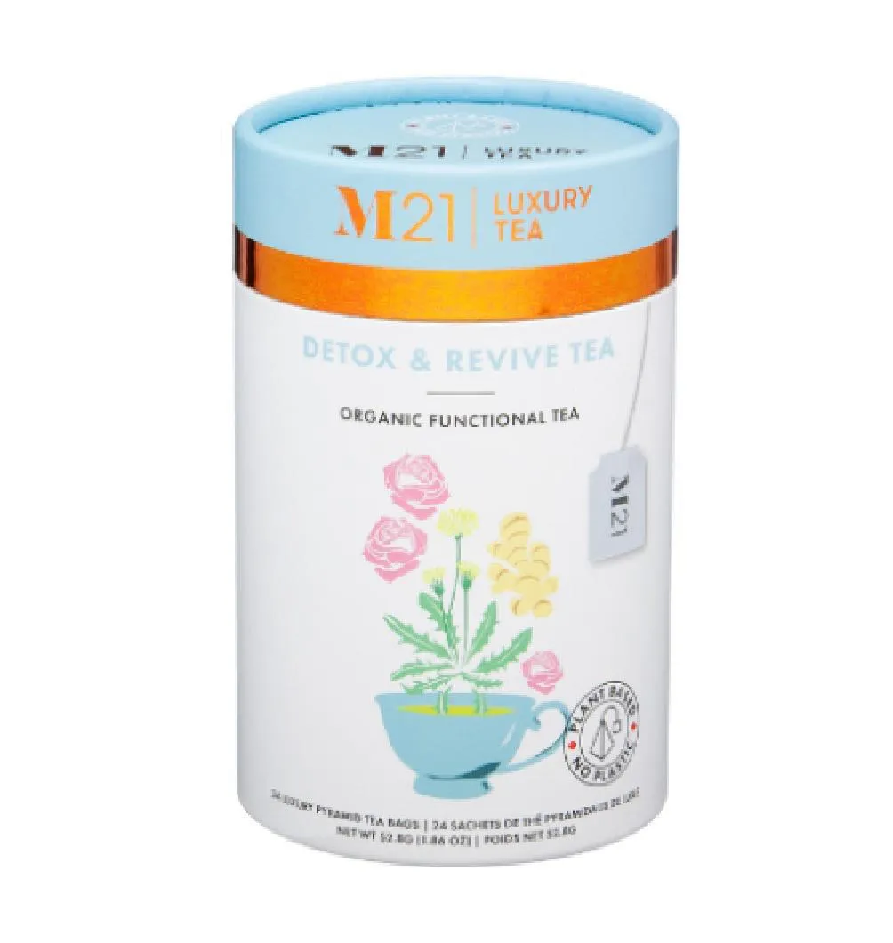 M21 Functional Wellness Luxury Tea | Detox & Revive
