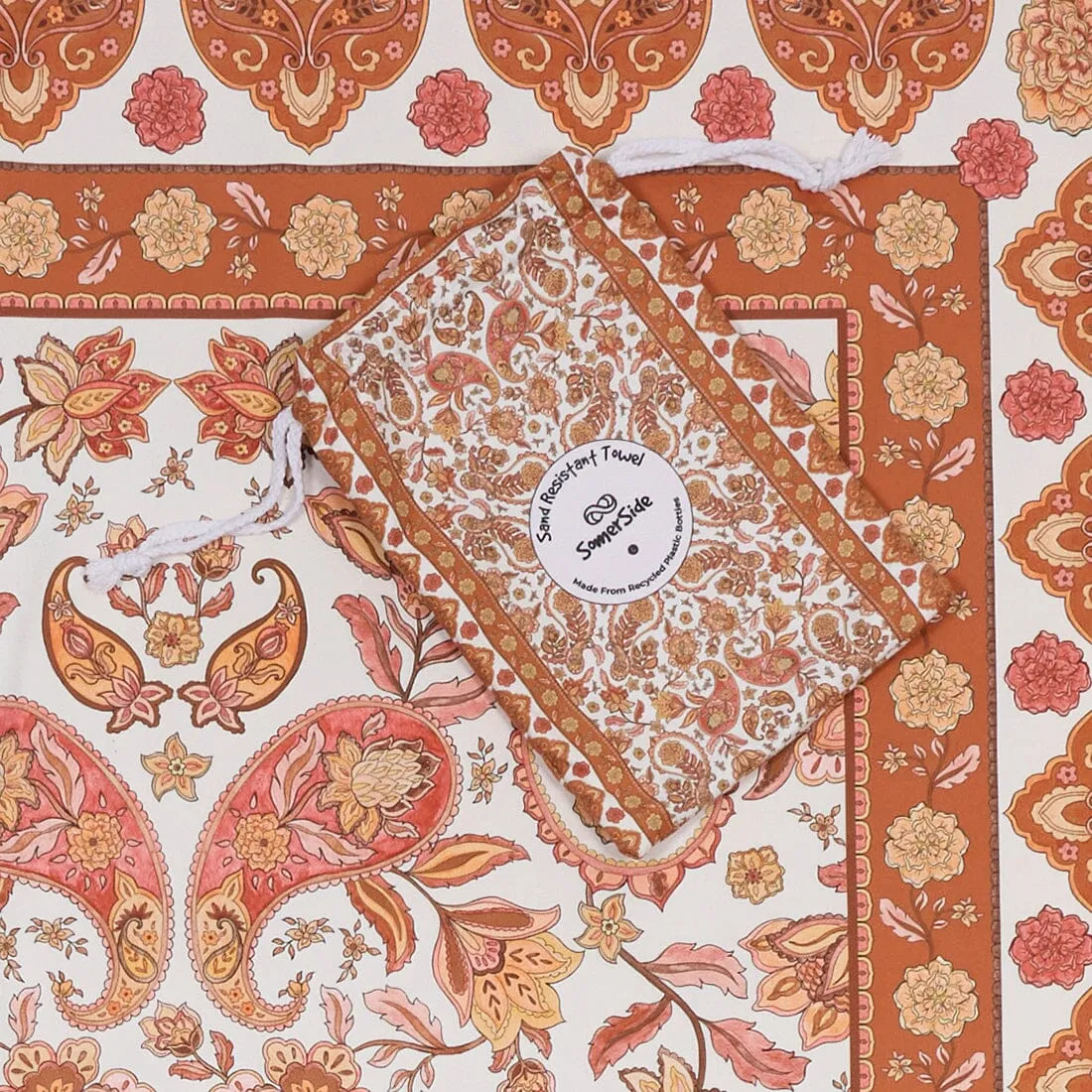 Marigold Quick Dry Beach Towel