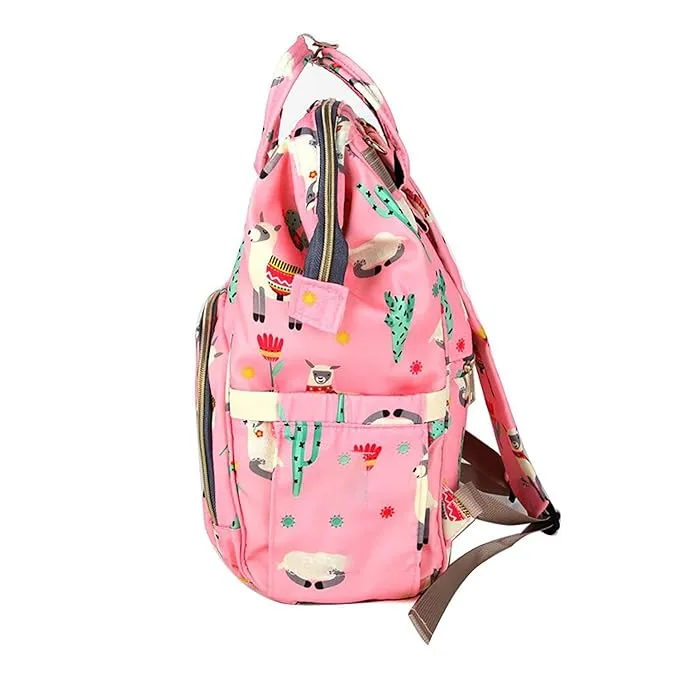 Maternity Backpack Baby Boy Girl  Diaper Bag Alpaca Printed