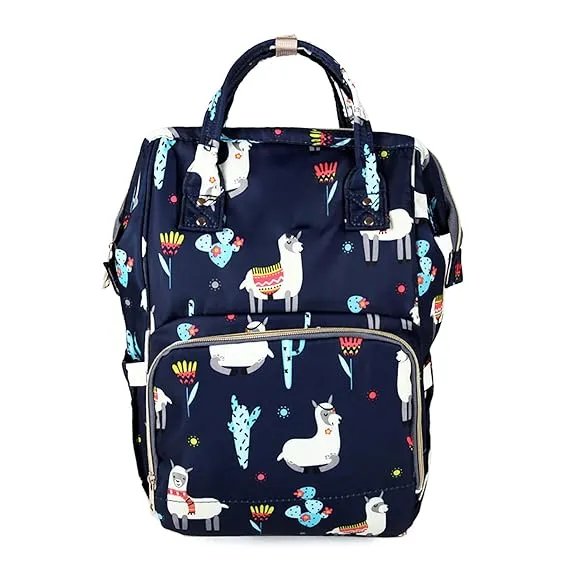 Maternity Backpack Baby Boy Girl  Diaper Bag Alpaca Printed