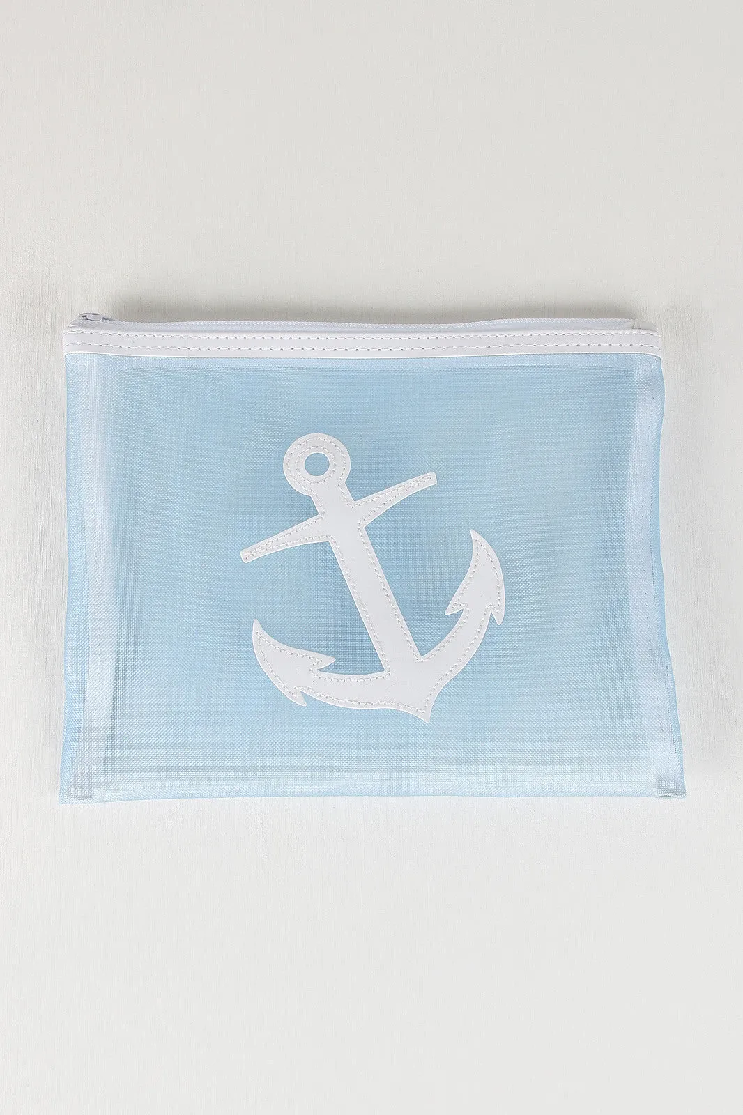 Mesh Anchor Zipper Pouch