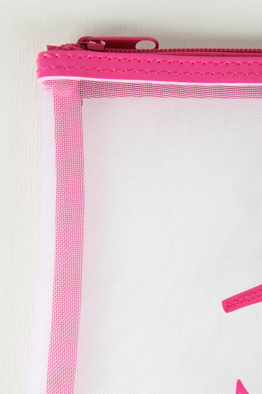 Mesh Anchor Zipper Pouch