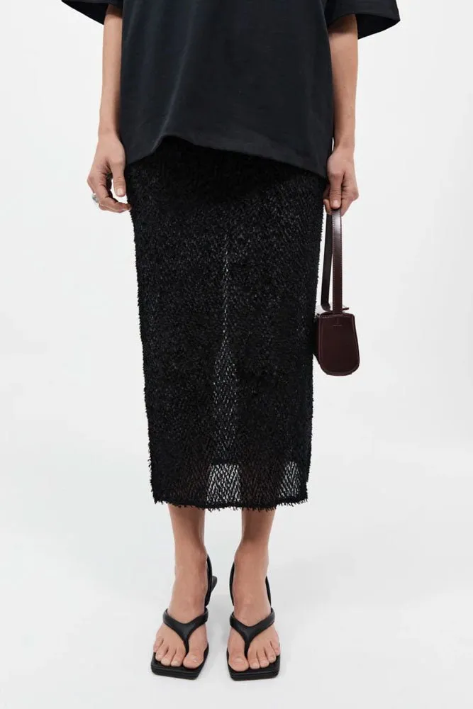 Mini Baguette Shoulder Bag - Bordeaux
