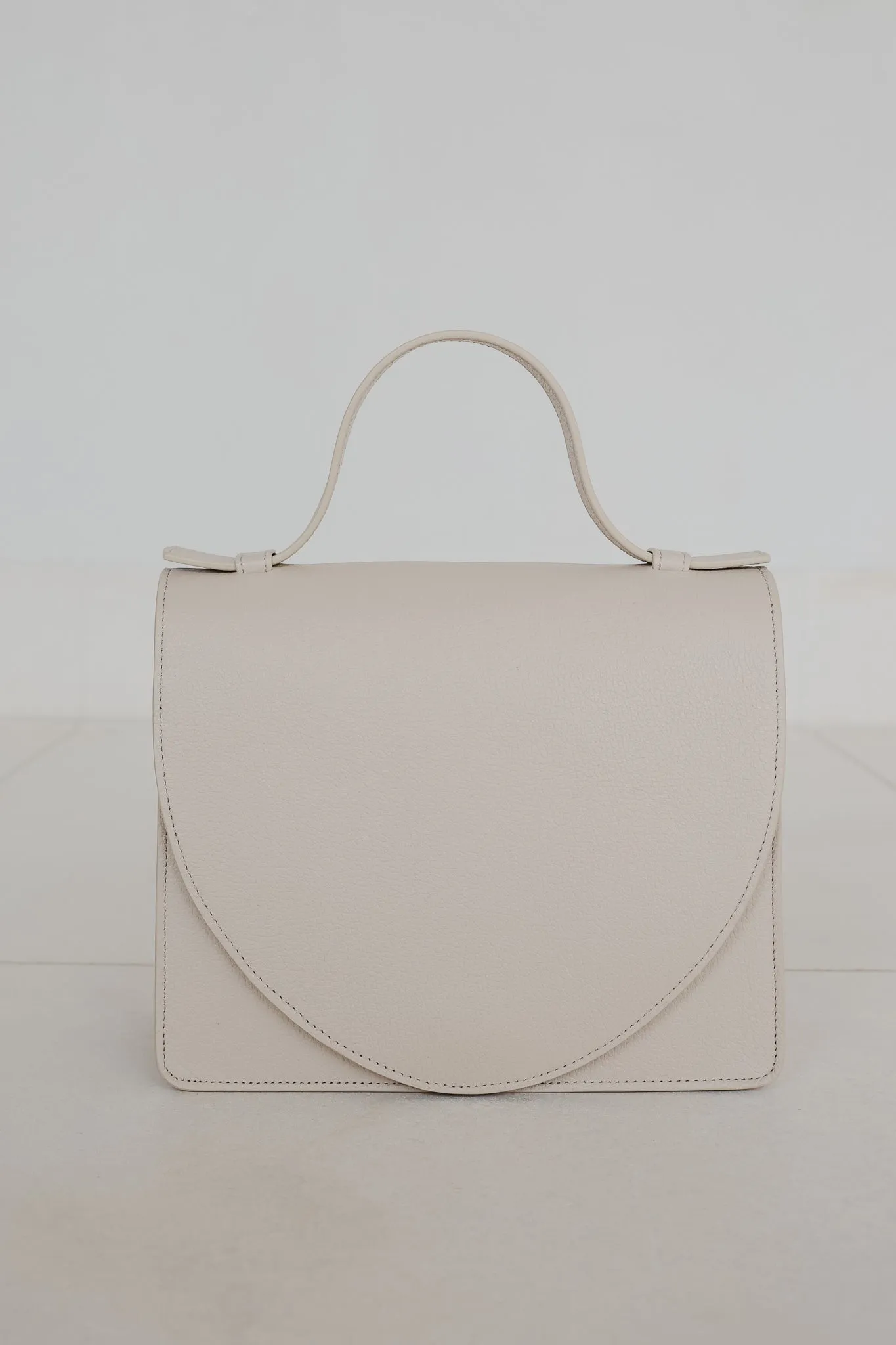 Mini Briefcase | Sand Structured