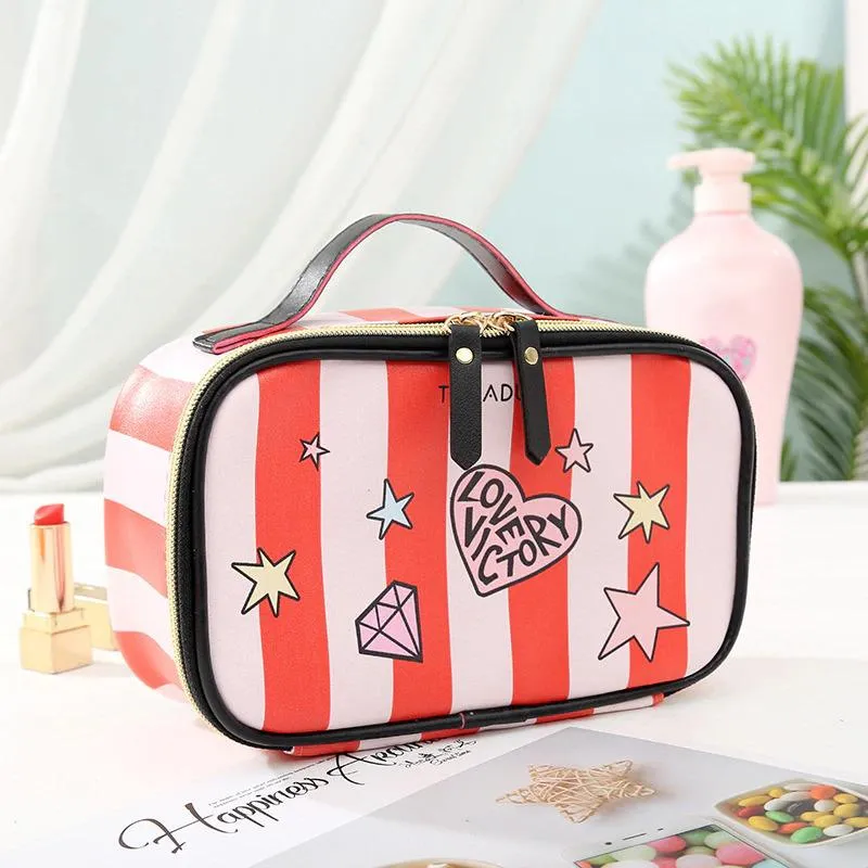 Multifunction Love Heart Stylish Cosmetic Bag